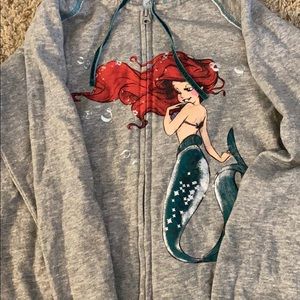 The Little Mermaid Art of Ariel Collection Zip Up